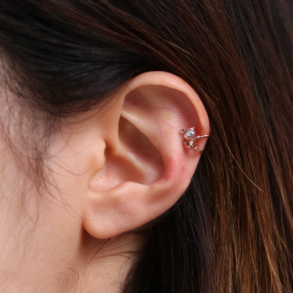 Teddy Bear Ear Cuff-3