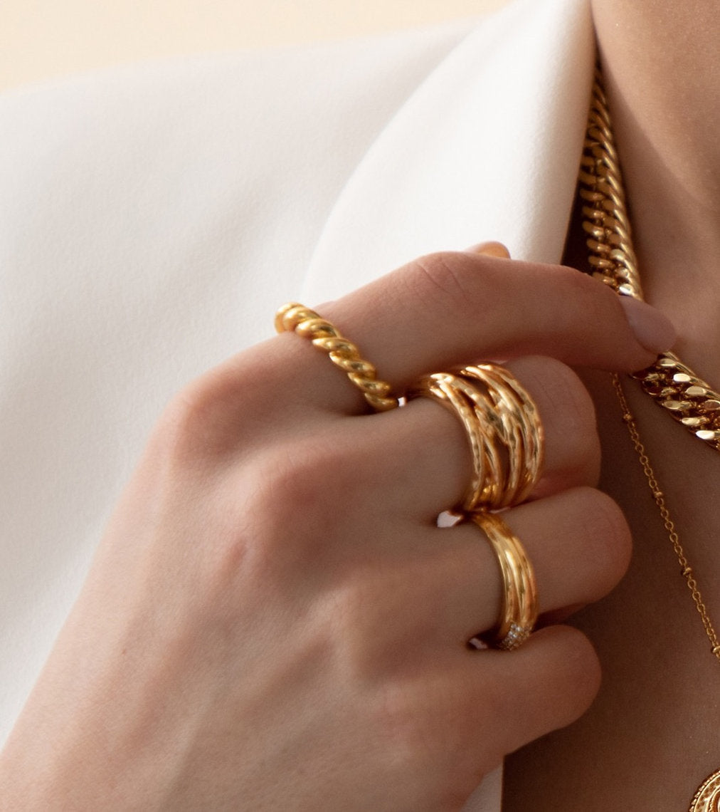 Rope Twist Ring-2