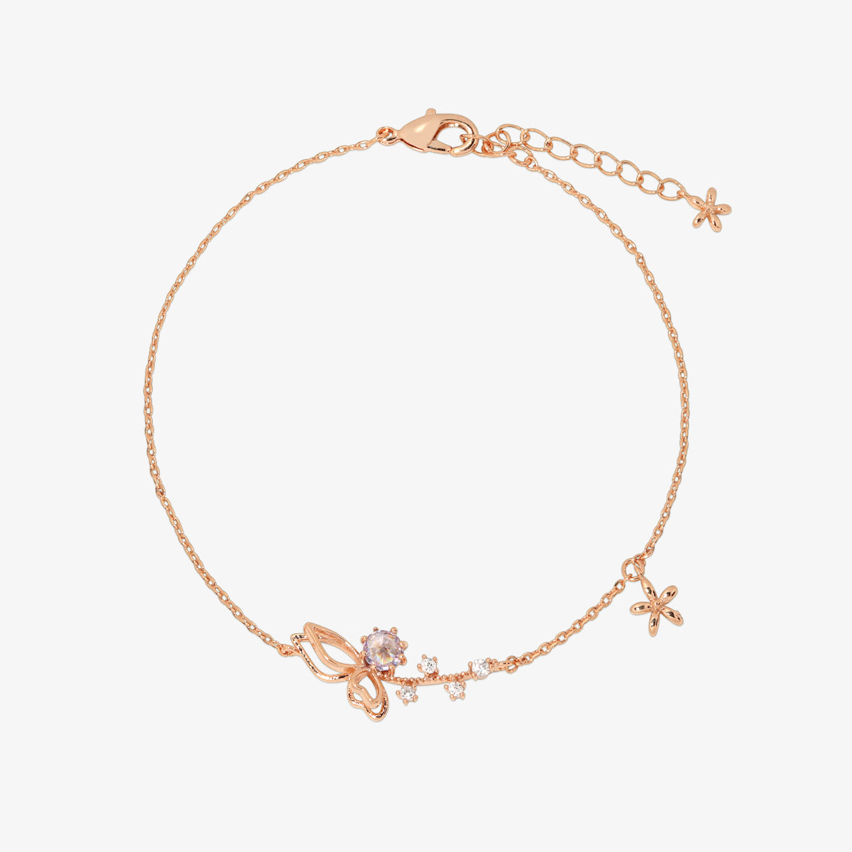 Butterfly cubic bracelet-5